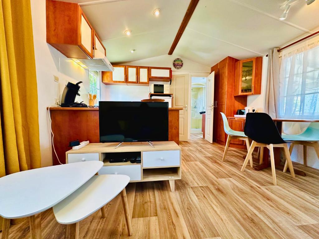 O'PARADIS - Mobil-home au calme, clim, BBQ & piscine, Les Mathes