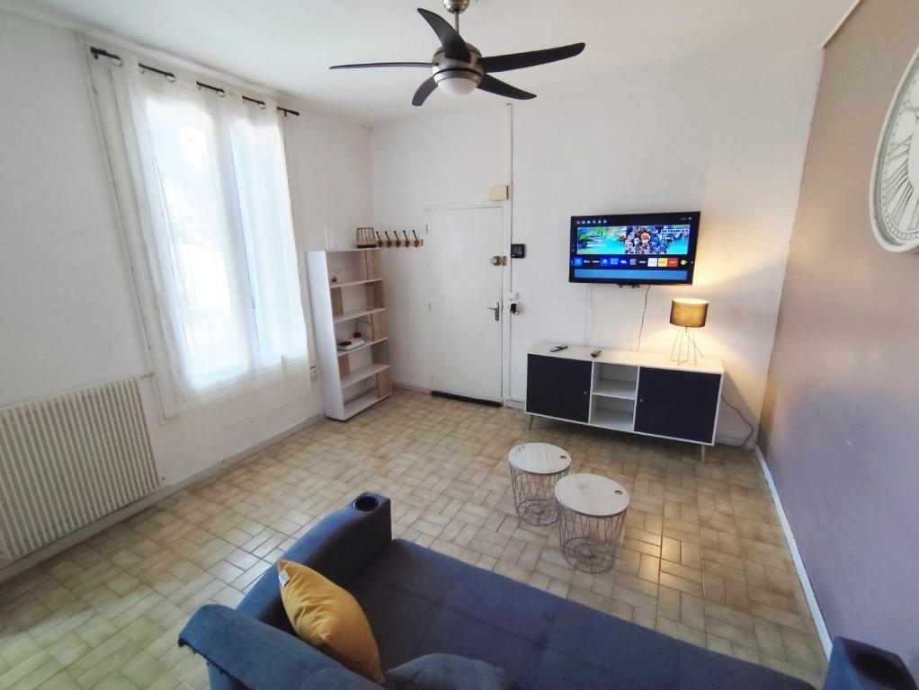 Appartement climatisé avec terrasse 4 à 6 couchages à 600m du centre thermal - 5