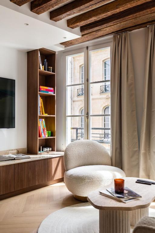 Luxury 1BR - Louvre Saint Honoré palais Royal-AC - 4