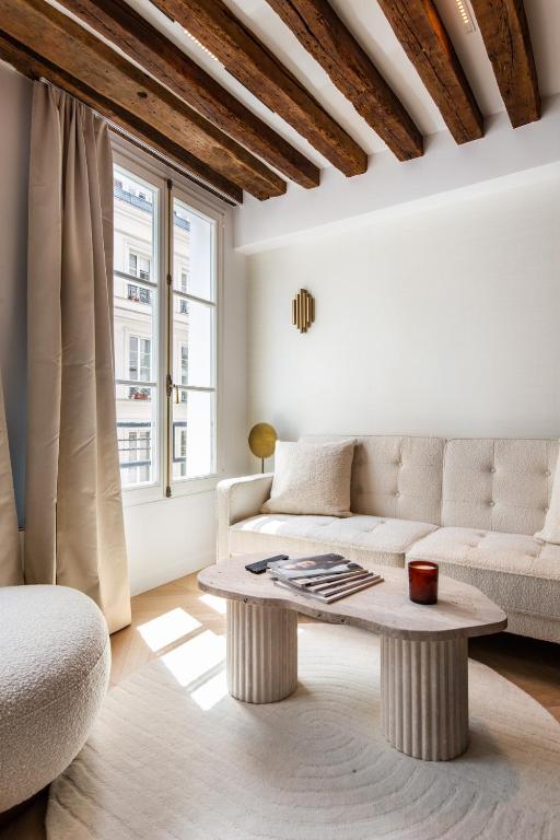 Luxury 1BR - Louvre Saint Honoré palais Royal-AC - 2