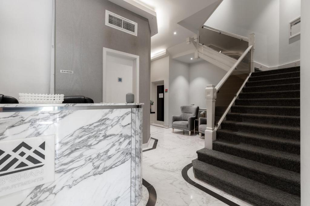 Lobby, B'Shan Apartments in London