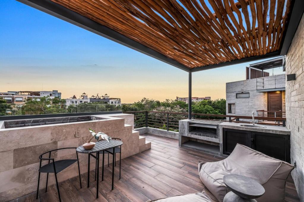 Gorgeous Luxury Penthouse at Xalet Tulum with Private roof and Jacuzzi - 4