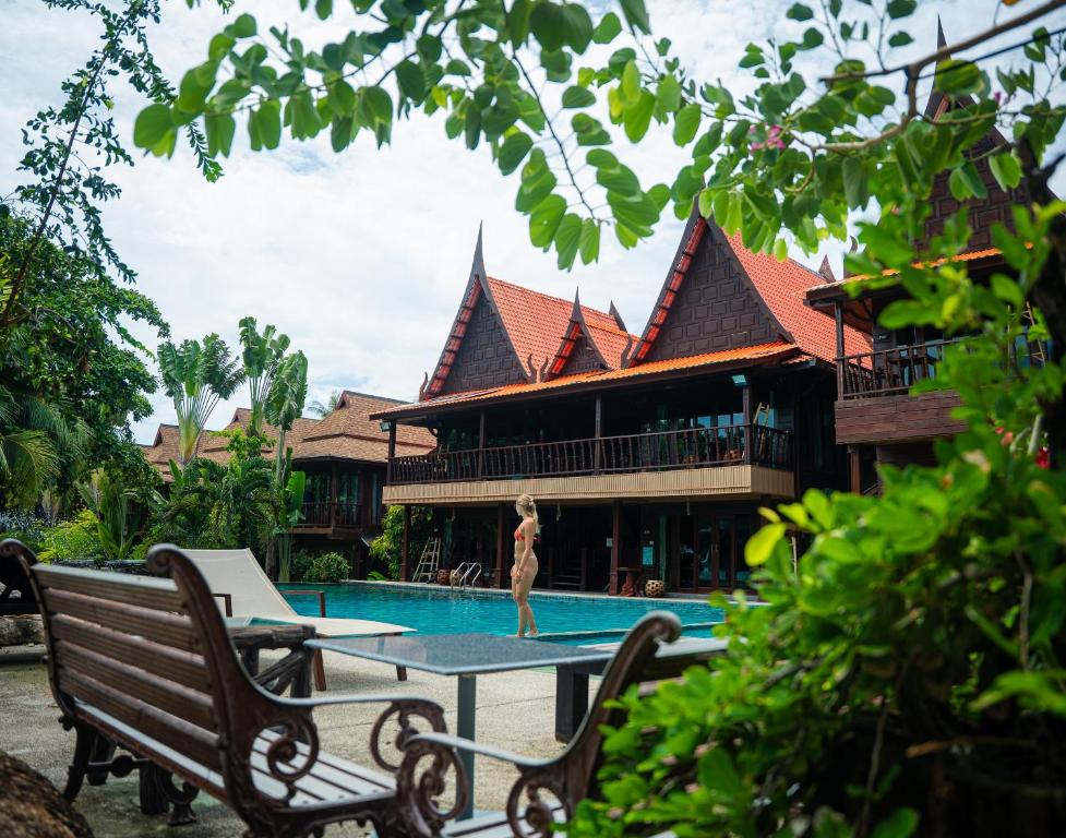 Swimming pool, Anda Lipe Resort in Ko Lipe