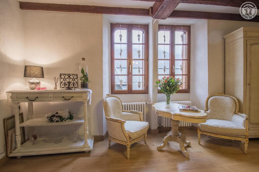 Chez sylvie et guy rose & jaune - 5