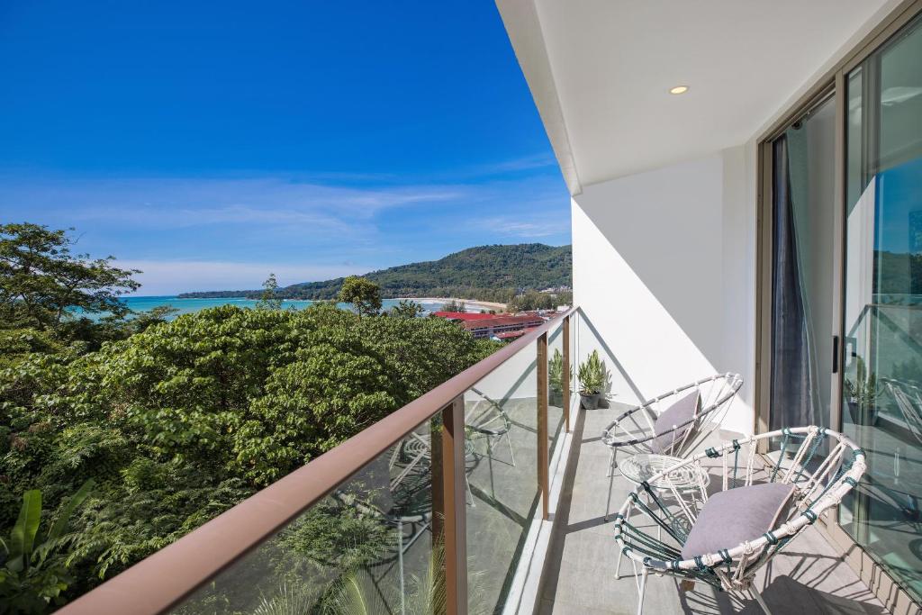 Sea View Apartment A32 in Kamala Ocean Residence just 450m from Kamala Beach, Kamala pláž