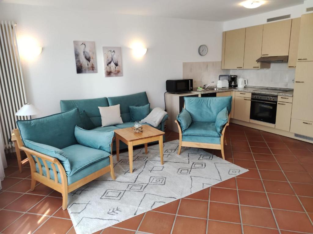 Kranich - Ferienwohnung mit Terrasse, Dewichow