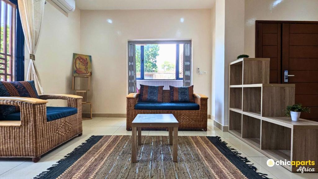 Chic appart avec parking et belle vue, Yaoundé