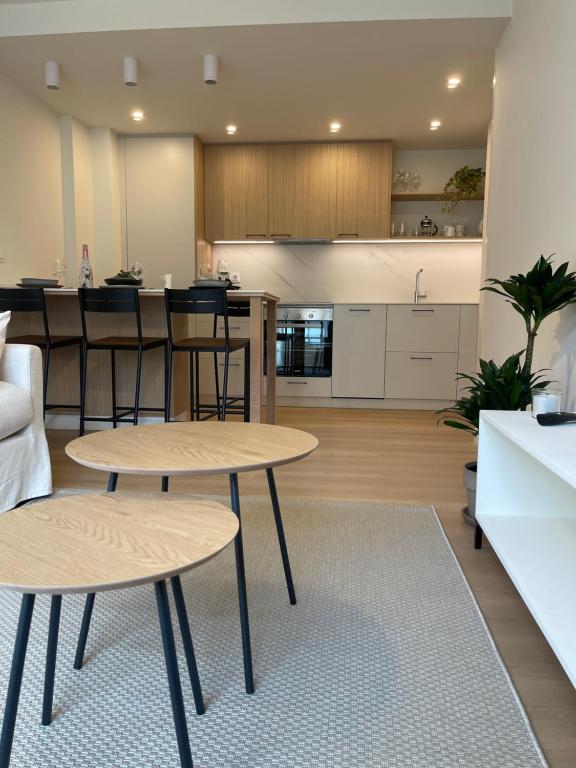 Apartamento R14 en Miño con 2 dormitorios, salón-cocina, 1 baño y zona de lavandería, situado cerca de las playas, Miño