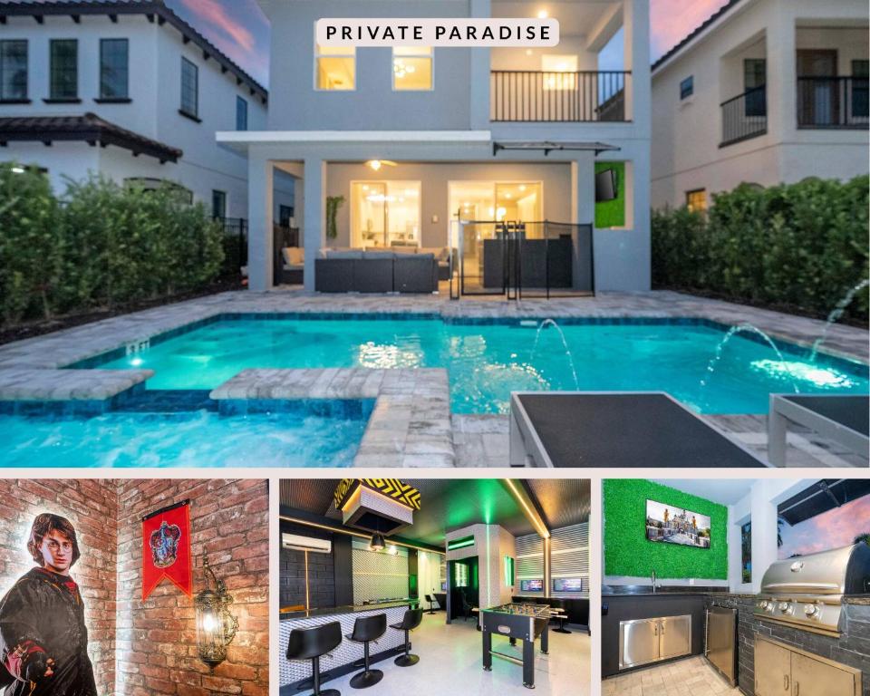 Game Room Private Pool Paradise at Reunion 1093, Kissimmee