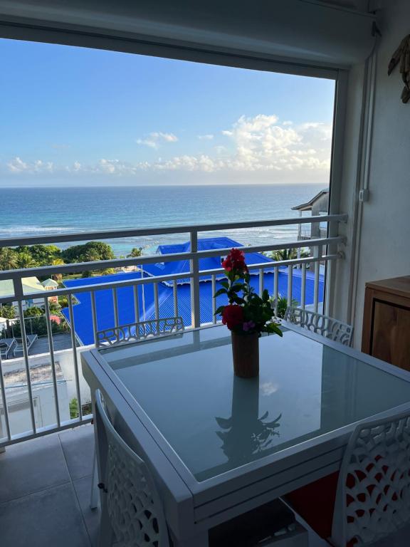 Frangipanier T2 vue sur mer, Saint-François