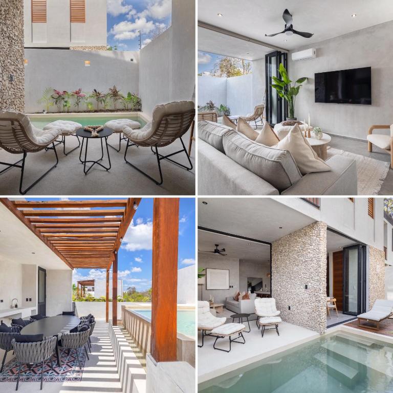 Modern and Luxury Villa with 2 private pools in Tulum - 2