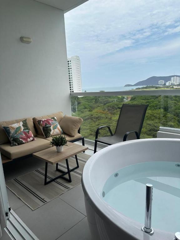 Aparta Suite con jacuzzi y vista al mar - 1