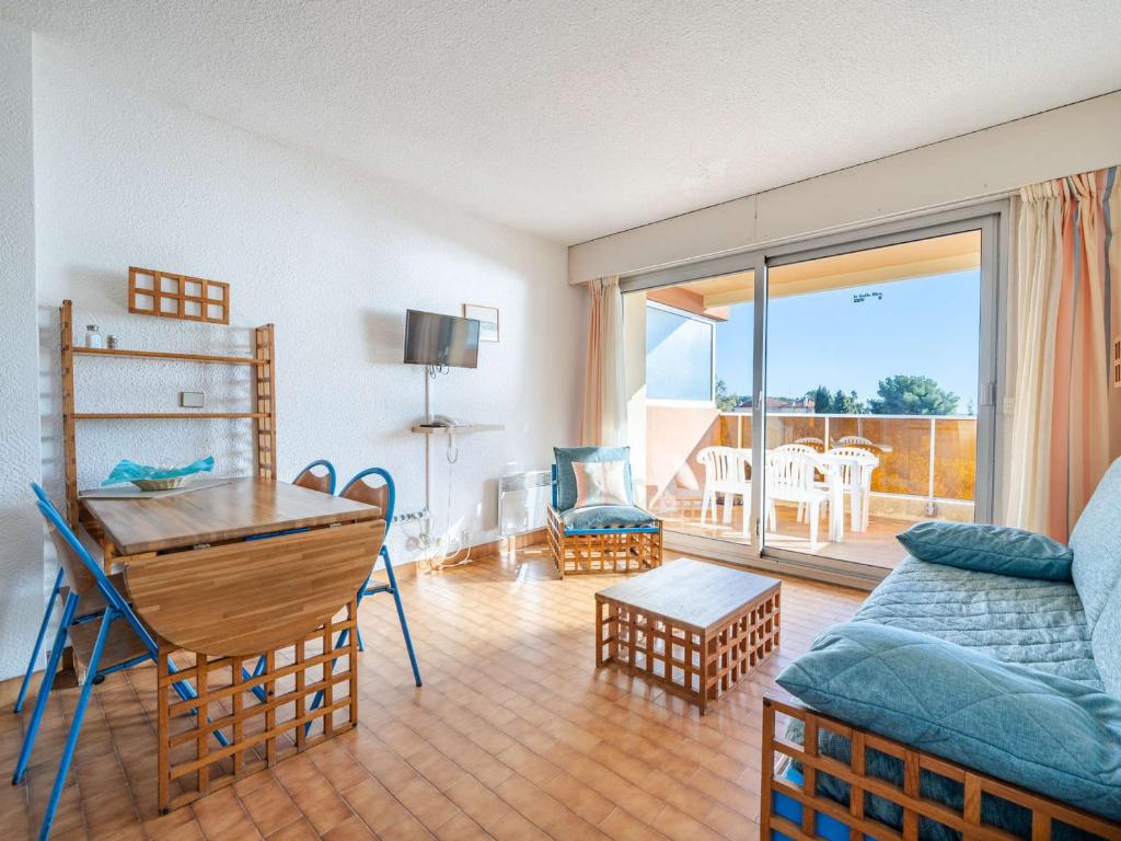 Studio avec Wi-Fi, 4 pers, vue mer depuis terrasse - FR-1-827-69 - 2