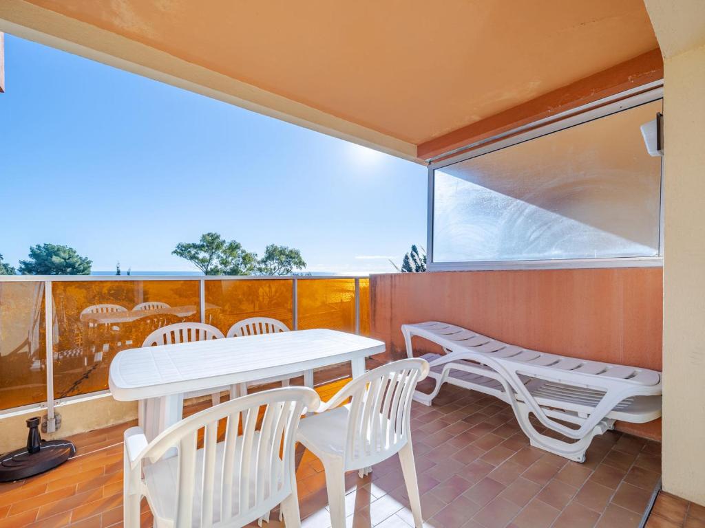 Studio avec Wi-Fi, 4 pers, vue mer depuis terrasse - FR-1-827-69 - 1