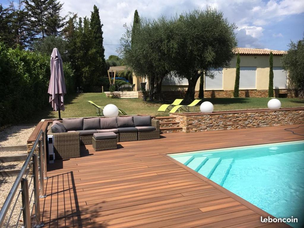 Villa 12 p entre Nice et Cannes piscine clim - 1