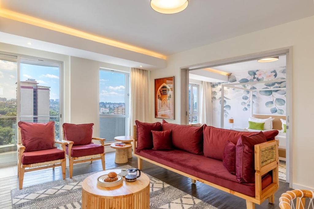 Capital M Ruby Line 1 Bed by YourHostNairobi, Nairobi