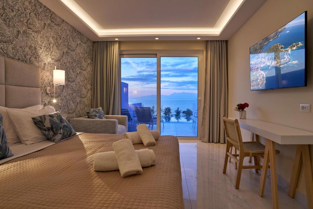 Ibiscus Corfu Hotel — Hotel rooms in Roda, Ionian Islands