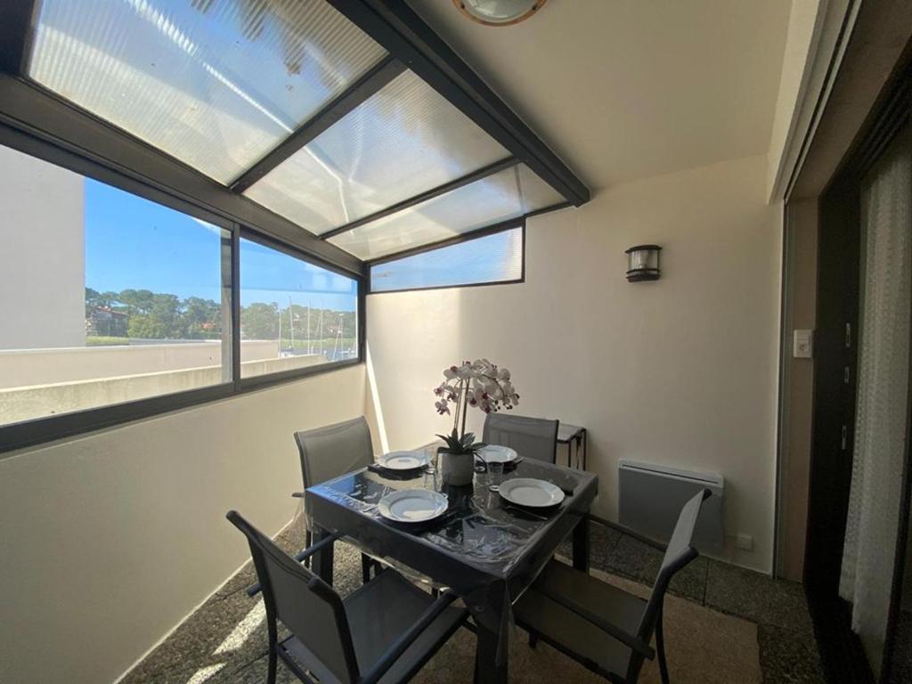 Appartement T2 avec véranda, sur le port de Capbreton, proche commodités, pouvant accueillir 4 pers. - FR-1-413-177 - 2