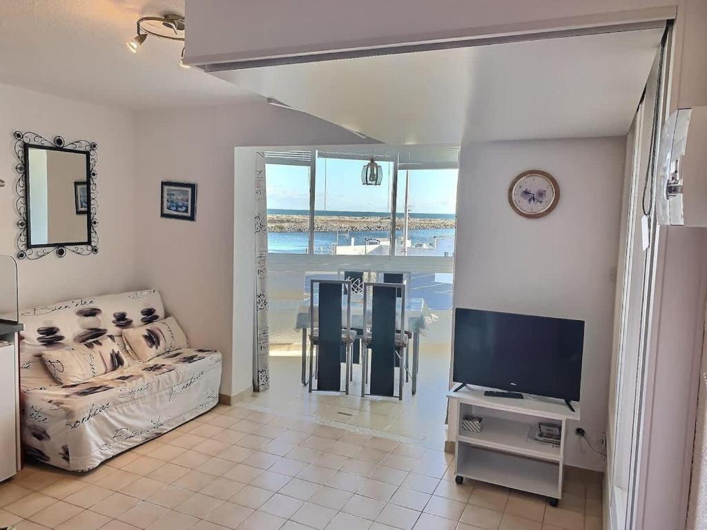 Studio confortable avec vue mer et port - 2