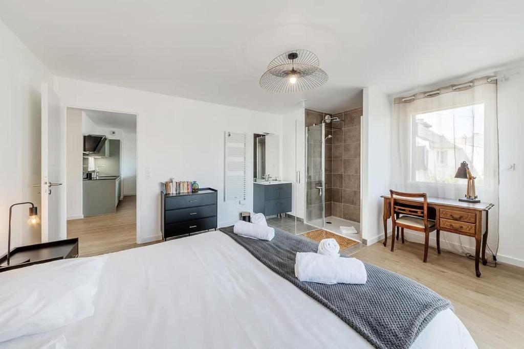 Rivage - Beau 2 chambres - Parking/Plage 300m - 2