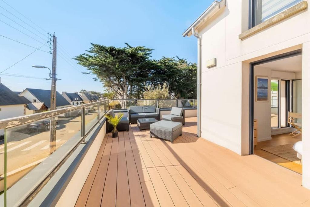 La Marinière - Terrasse et parking, proche plage - 5
