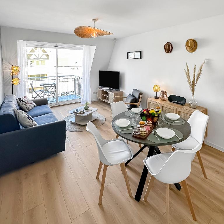 Paloma - Appartement Stella-plage en centre-ville, Stella-Plage