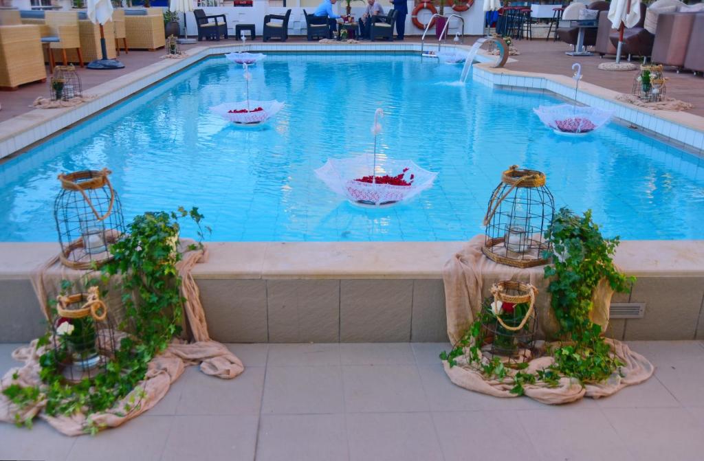Dionisos Hotel — Swimming pool in Malia