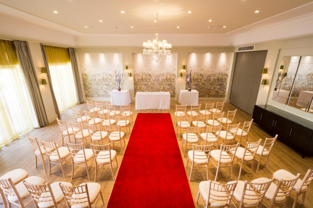 Banquet hall, The Orchid Hotel in Bournemouth