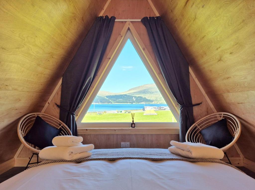 The Hideouts at Port nan Gael Campsite, Pennyghael