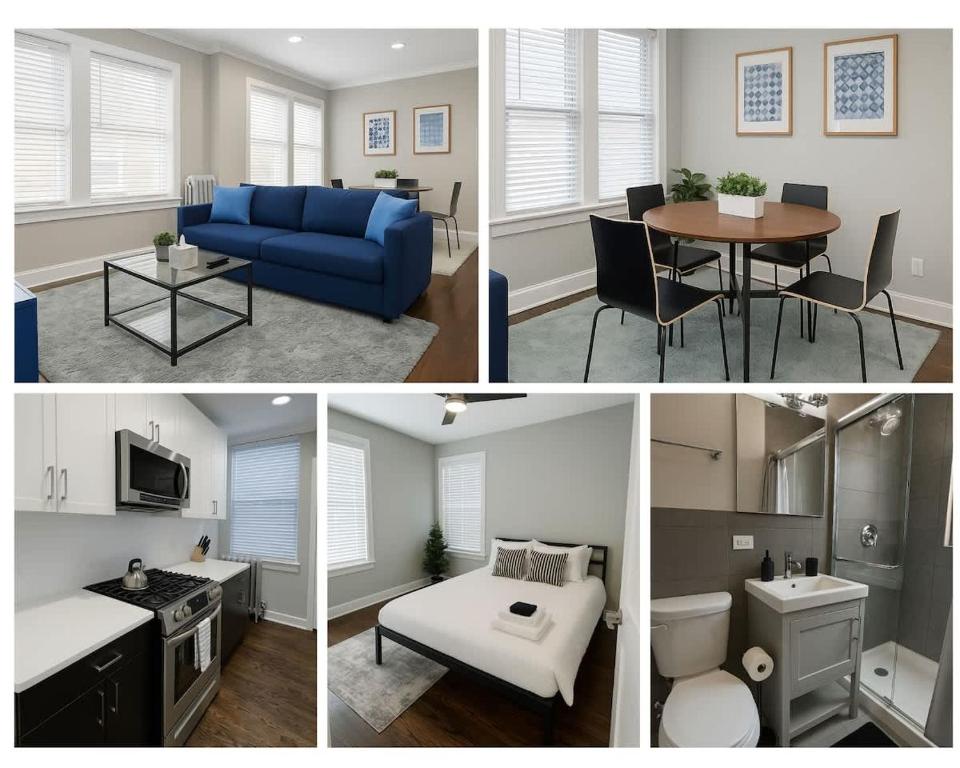 2BR Stylishly Apt in Lakeview - OD 3N, Chicago