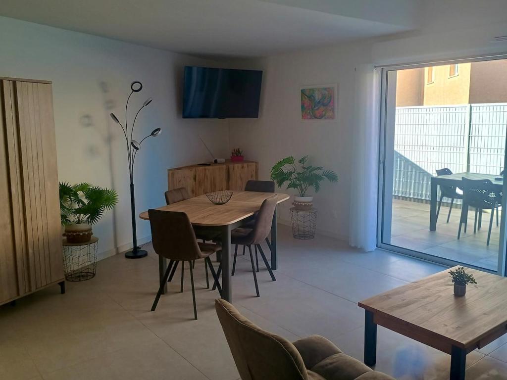 AYAPI - Appartement neuf 3 étoiles avec terrasse et jardin - bord de plage - 5