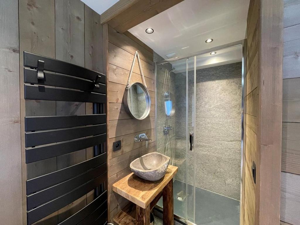 Appartement rénové, 6 pers, 2 ch + coin montagne, centre Crest-Voland, parking, skiroom, WIFI - 3