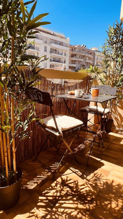 Studio spacieux avec terrasse, à 150m de la plage - 5