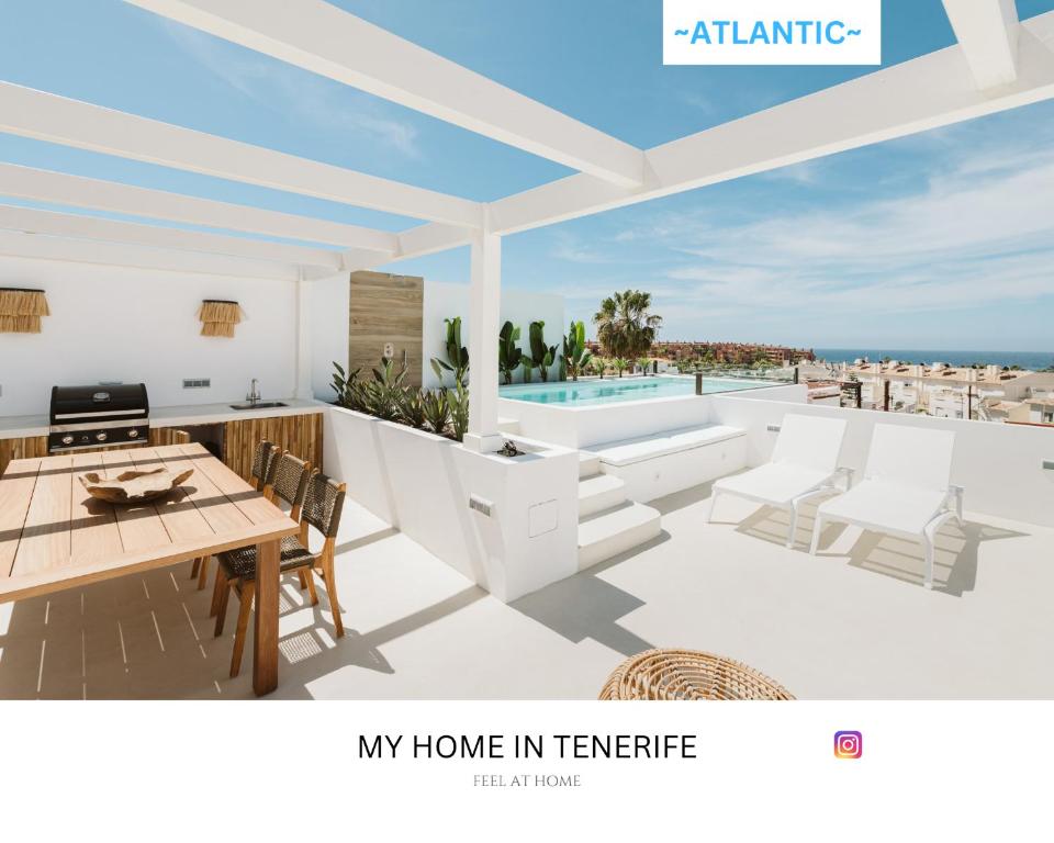 -ATLANTIC- by myhomeintenerife, Luxury Private heated pool - 2