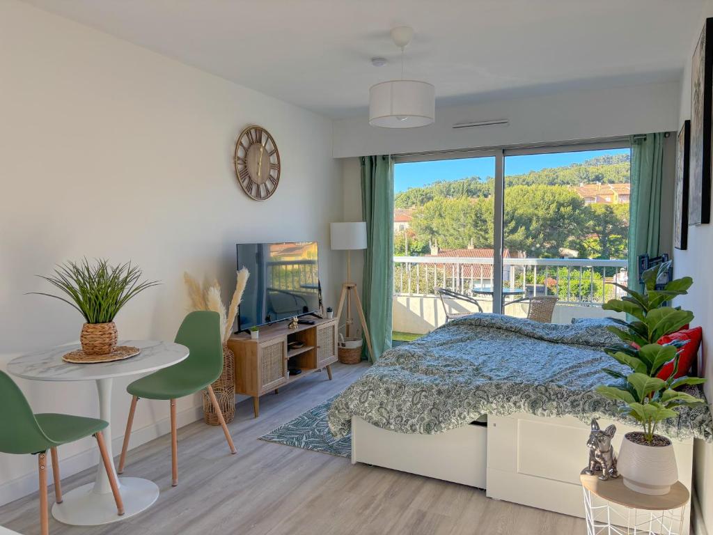 Studio Emeraude Proche Plage Clim Balcon Dernier Etage Parking - Saint Mandrier Sur Mer - Pin Rolland - 1
