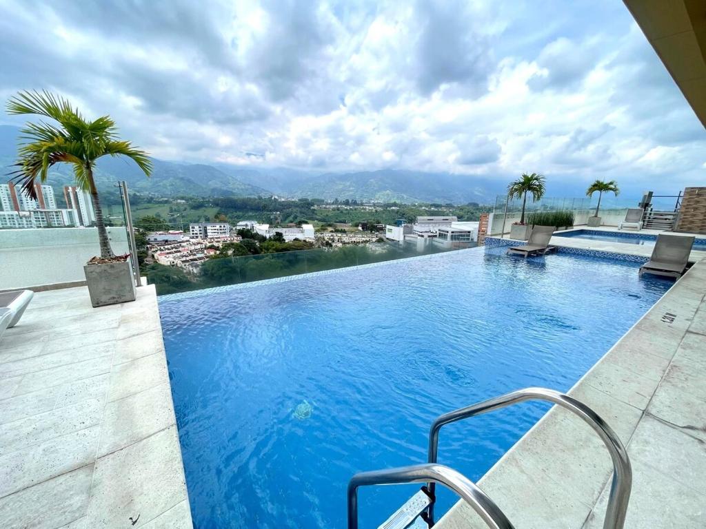 Clubh310 Apartamento con piscina, gimnasio y barbacoa, vistas a la coordillera - 5