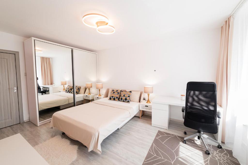 Studio Drumul Taberei aproape de Parc, Mall & Metrou, Bukurešť