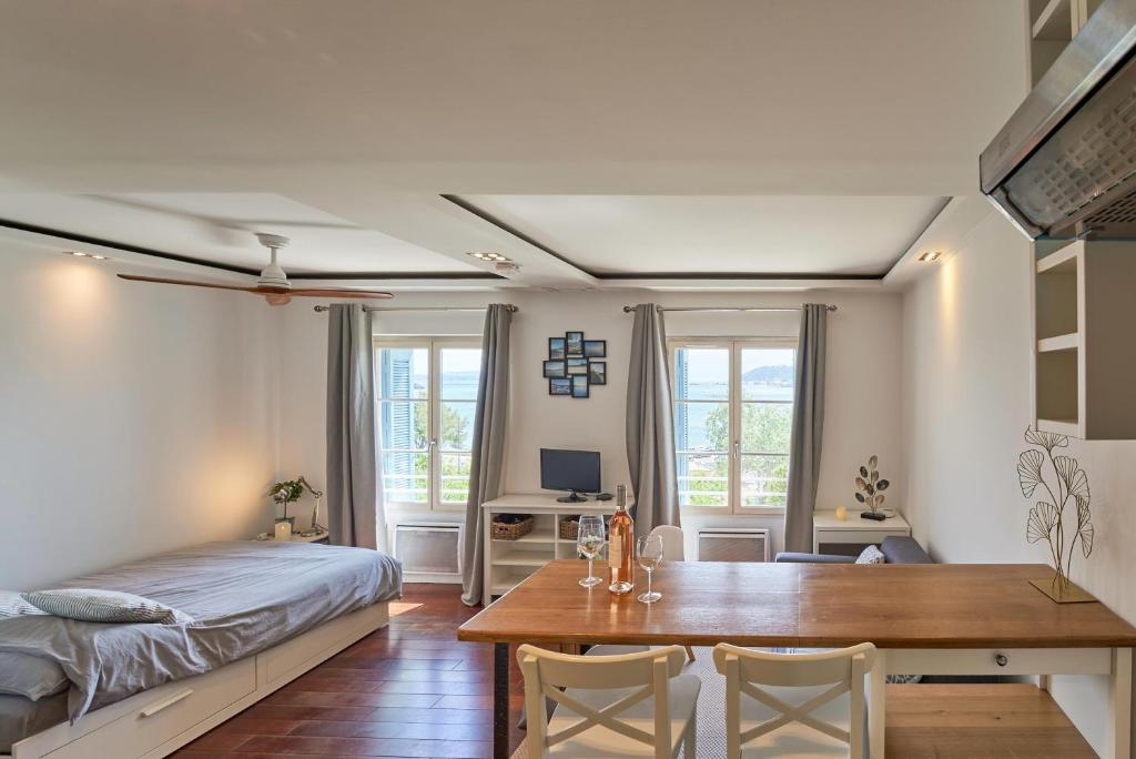 Studio vue mer à Tamaris, La Seyne-sur-Mer