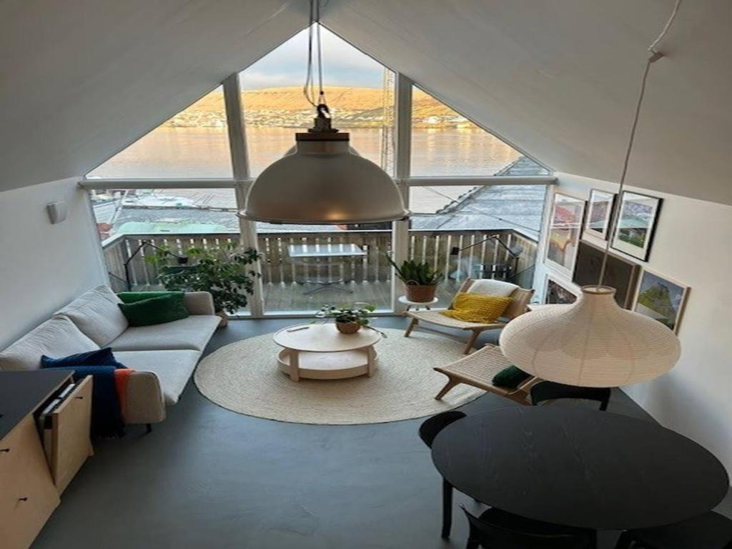 Charming Apartment in Strendur Faroe Islands, with Stunning Seaview, Strendur