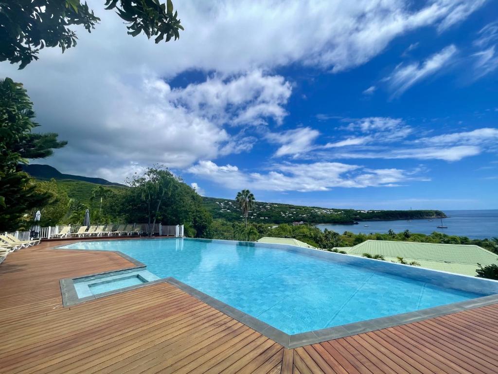 Le Rayon Vert - Hôtel & Restaurant VUE SUR MER, Deshaies