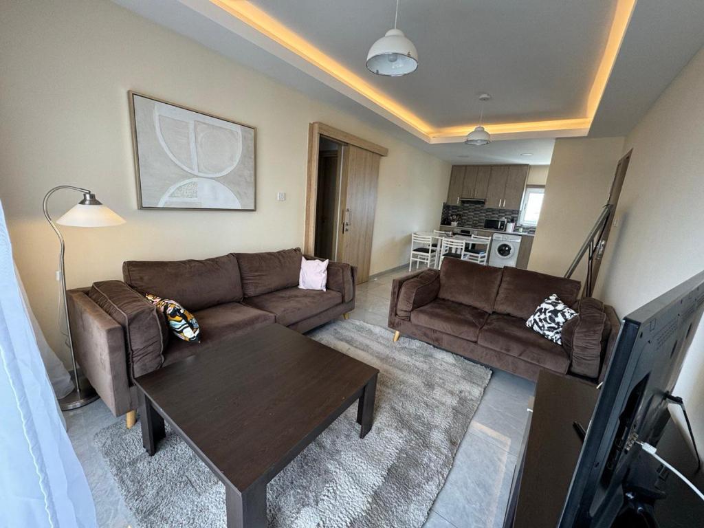 2 BR apartment in the Limassol with sea view, Lemesos