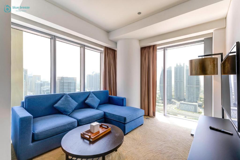 Blue Breeze - The Address Dubai Marina Mall Residence, Dubái