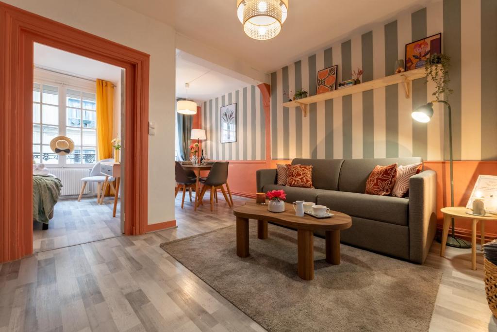 Olympe by Kleidos, Appartement 4P, rue calme, Centre Historique, Proche Gare - 4