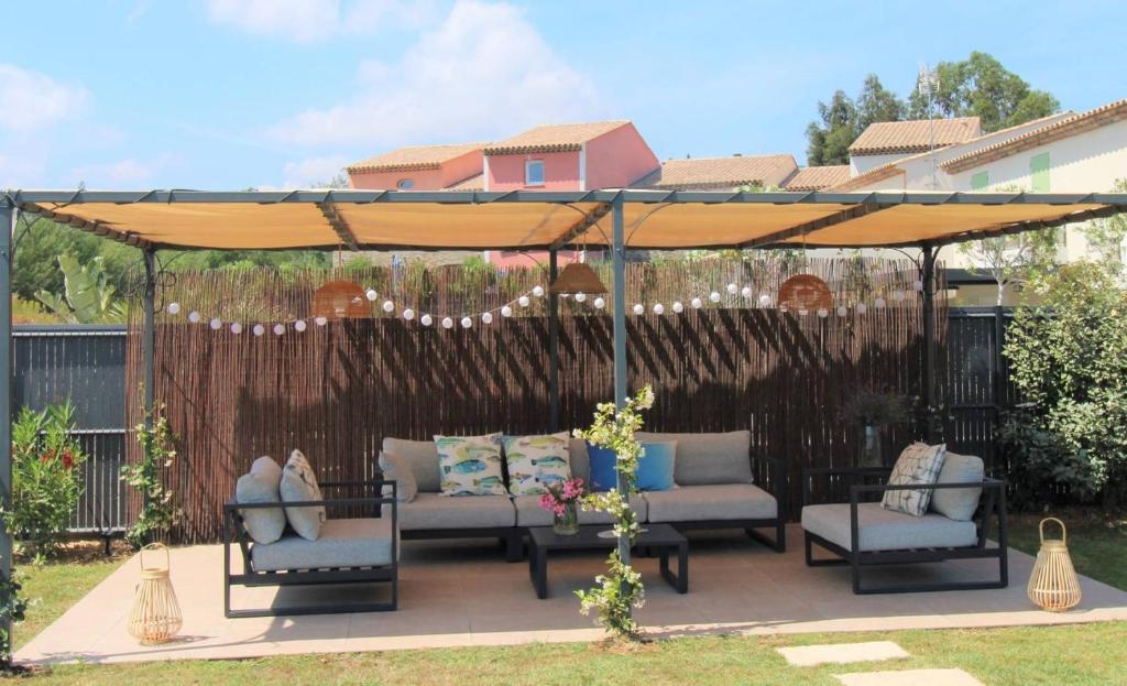 A Grimaud dans le Golfe de St Tropez - Villa avec piscine privative plage à pied - 3