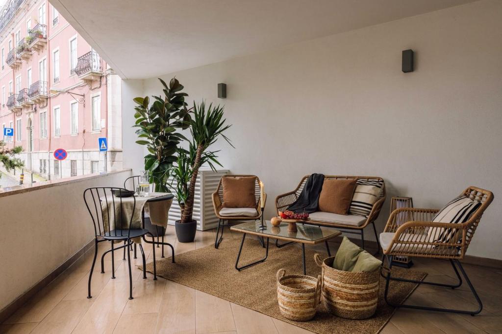 Linares - 2 bedrooms, terrace in Campo de Ourique, Lisbonne
