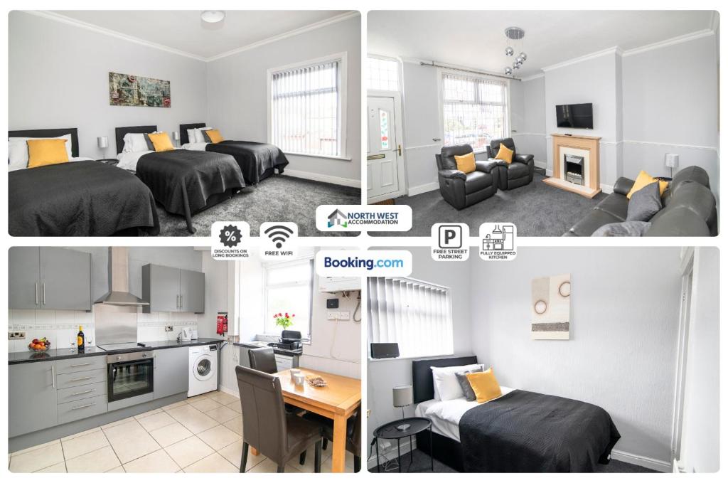 Serviced 2BR Home in Bolton Near Manchester, Bolton