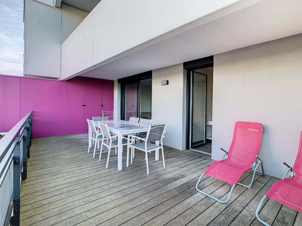 Appartement F2 avec Terrasse, Piscine Commune, Proche Plage - 2