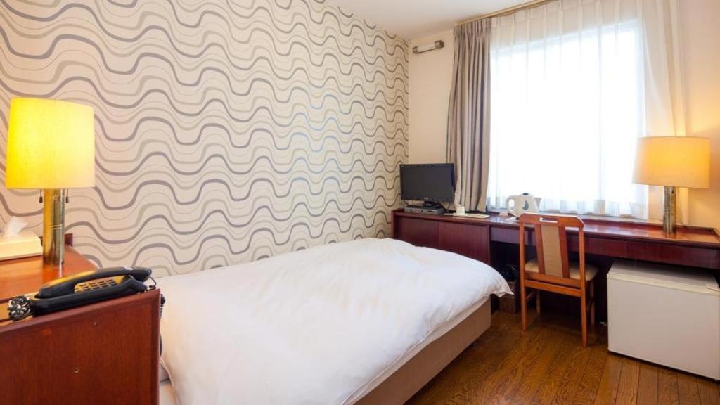 호텔 외관 야경