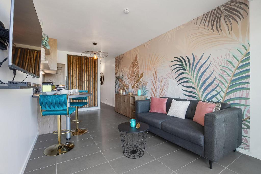 Le Tikanah Port Nature 8 - Rez Jardin - Terrasse - Parking - Village Naturiste - 5
