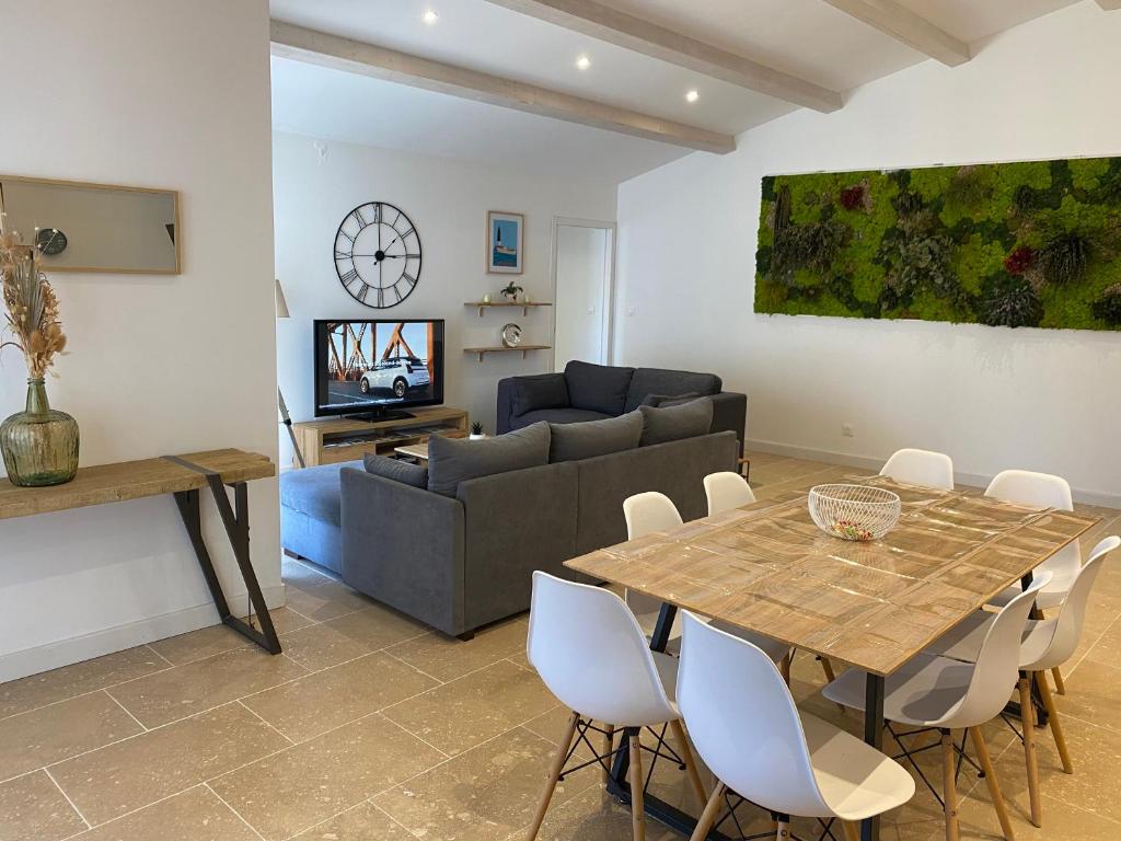Maison moderne plain-pied 3 chambres jardin préau - 4